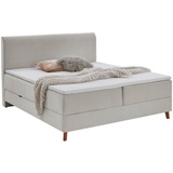 XXXLutz meise.möbel Boxspringbett Memphis 160 x 200 cm Cord Beige