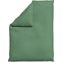 schlafgut Knitted Jersey Uni Grün 155 x 220 cm