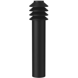 Louis Poulsen - Bysted Garden LED Garten Leuchte Long 2700K mit Spieß + Connector Black Louis - cm - 53.4 cm