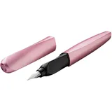 Pelikan Füller Twist, Girly Rose, Feder M, universell für Rechts- und Linkshänder