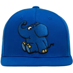 Baseball Cap KOAA "Maus - Elefant sitzt", Baby, Gr. 1-3, blau, 100% Baumwolle, bestickt, casual, Caps, mit detailreicher Stickerei