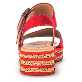 Gabor Keilsandalette Damen Rot 44