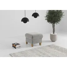 Home Affaire Polsterhocker Glendale mit Stauraum 58 x 48 x 58 cm Grau
