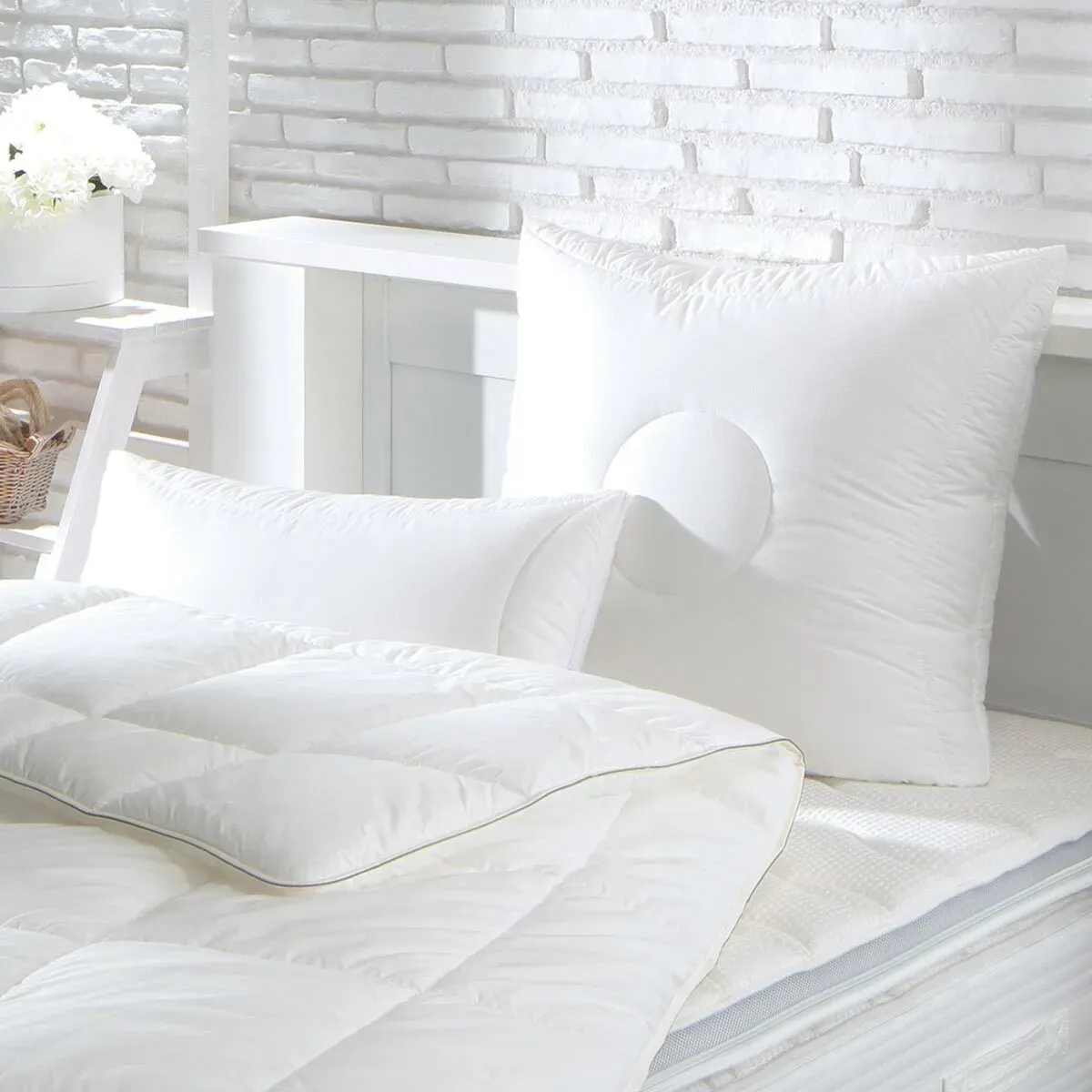 Frankenstolz Kissen Soft, gesteppt 70x90 cm