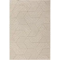 benuta nest Elena Flachgewebeteppich Creme 120 x 170 cm