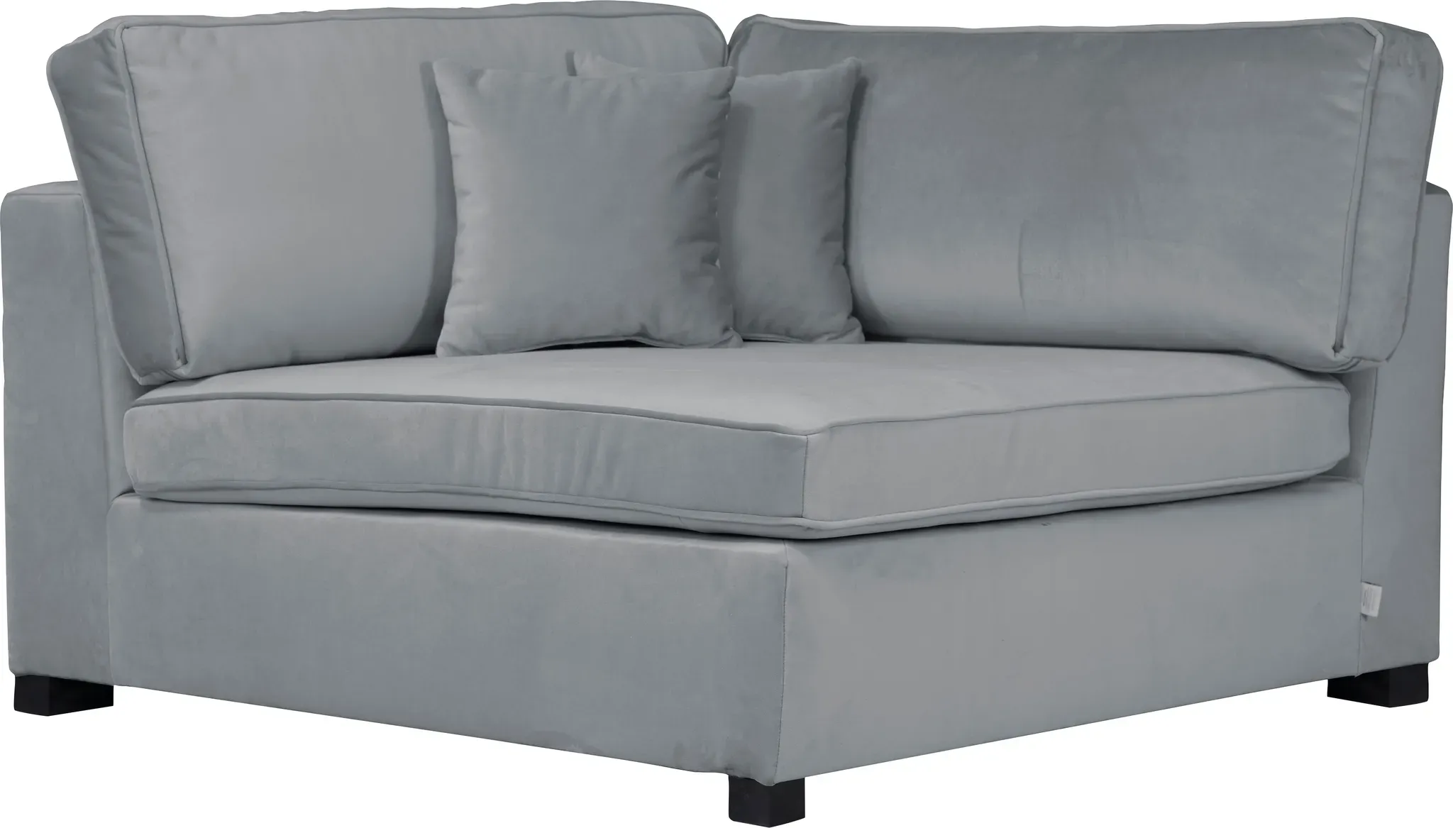 Sofa "Skara XXL", grau, B:130cm H:86cm T:130cm, 100% Polyester, GUIDO MARIA KRETSCHMER HOME & LIVING, Sofas, Sofa-Element, Eckelement zur individuellen Polstergarnitur-Gestaltung