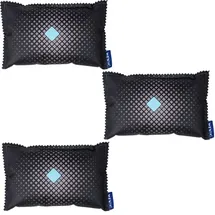 Wenko Luftentfeuchter, mit Indikator, 3er-Set - schwarz