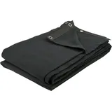 Showgear Backdrop Dekomolton 160 g/m2 Schwarz