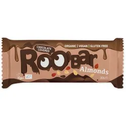 RooBar Almonds Chocolate Covered Riegel bio