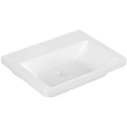 Villeroy und Boch Subway 3.0 Schrank-Waschtisch 4A706301 60x47cm, ohne Hahnloch/ohne Überlauf, weiß
