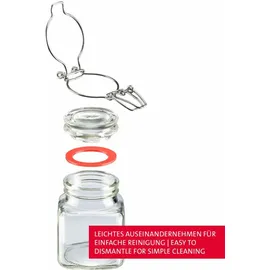 Westmark Drahtbügelglas 100 ml 6 St.