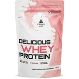 Peak Performance Peak Delicious Whey Protein - Geschmack White Chocolate Strawberry Pulver 0,9 kg