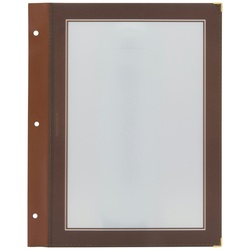 Securit® Holzsortiment Menühalter Einsätze - Beidseitig A4 - 5er Set