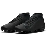 NIKE Mercurial Superfly 10 Club FG/MG Fußballschuhe Herren 002 - black/black-deep jungle 39