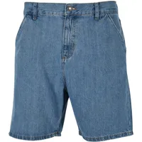 URBAN CLASSICS Denim Bermuda Short in blau Größe 33,