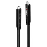 Lindy USB-C auf USB-C 8 m Schwarz