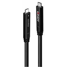 Lindy USB-C auf USB-C 8 m Schwarz
