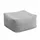 Home Deluxe - Sitzsack Hocker Cozy Farbe: Hellgrau Sitzsack Bean Bag Sitzkissen