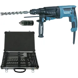 Bohrhammer HR2630TX 800 Watt SDS Plus+17 tlg. Bohr-u. Meißelkassette