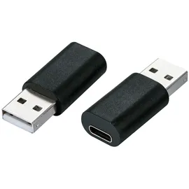 Value USB 2.0 Adapter USB 2.0 Stecker A - 1x USB-C® Buchse]