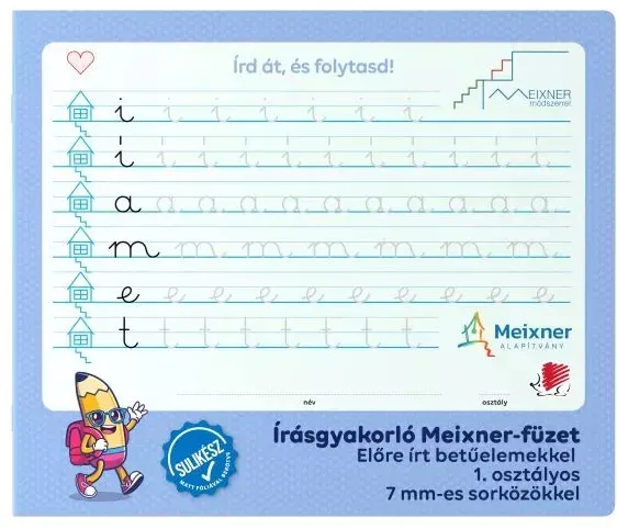 Meixner-Schreibübungsheft – 1. Klasse, blau