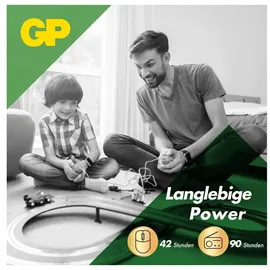 GP AA Mignon Batterie GP Alkaline Super 1,5V 40 Stück