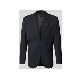 Selected Sakko mit Viskose-Anteil Modell 'LIAM', Marine, 50