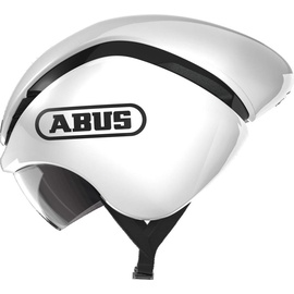 ABUS GameChanger TT Fahrradhelm mit optimalen Ventilationseigenschaften für Damen und Herren - Weiß L