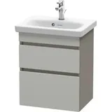 Duravit Waschtischunterschrank Com DuraStyle 50x36,8cm, betg/ba ma, 2 SchKa., wandhängend
