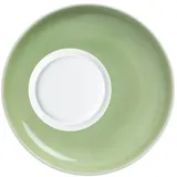 Kahla Five Senses Wildblume Untertasse 16 cm | Aquarell-Grüner Unterteller aus Porzellan
