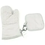 Michelino Ofenhandschuh und Topflappen 2er-Set