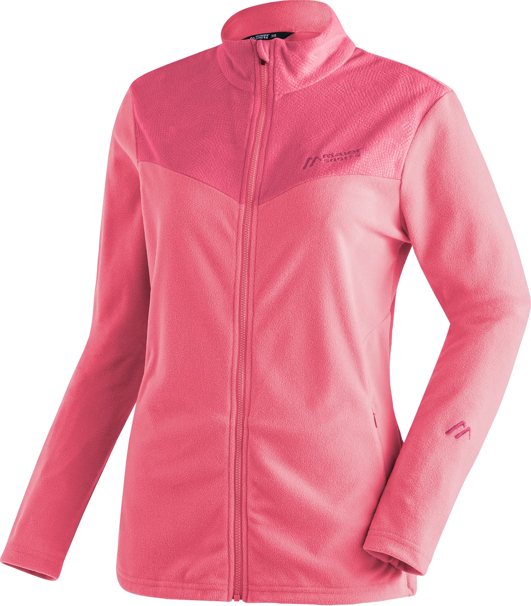 Jacken/Hoodies/Sweats Maier Sports Maier Sports Damen Fleecejacke Torne Print W - Pink - 40