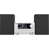 Kenwood M-725DAB-S Heim-Audio-Mikrosystem 25 W Schwarz,