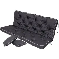 TexDeko TexDeko® Bankauflage mit Rückenlehne für Hollywoodschaukel 130 x