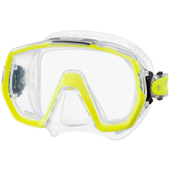 Tusa Tauchmaske M1003 Freedom Elite - Klar - Gelb