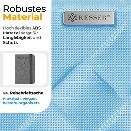 Kesser 4-Rollen 66 cm / 84 l blau