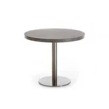 Niehoff Bistro Säulentisch rund 90cm Niehoff Indoor Möbel: Dekor Sonoma Eiche