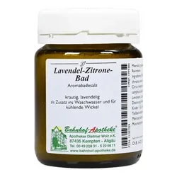 Bahnhof-Apotheke Lavendel-Zitrone Bad Badesalz 100ml