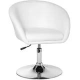 Drehstuhl Bürostuhl Esszimmerstuhl Cocktailsessel Loungesessel Drehsessel Weiß