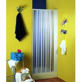 Forte Rimini Nischendusche Schiebetür 80-100 x 185 cm weiß transparent