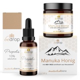 bedrop: Manuka Set | Honig MGO 400 + Manuka/Propolis/Anis Halsspray 170 g