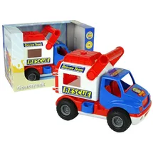 Wader QUALITY TOYS Spielzeug-Boot Blauer und weißer Polesie ConsTruck Rettungswagen 41937
