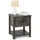 Idimex Nachtschrank Fadri 50 x 55 x 50 cm Braun