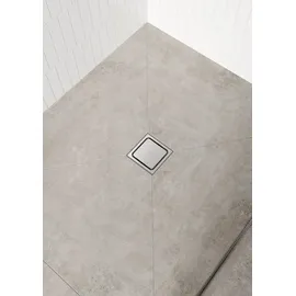 Hansgrohe RainDrain Spot Komplettset 150x150mm, Edelstahl