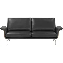 Nils Olsen Sofa Leder 3-Sitzer Schwarz