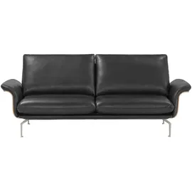 Nils Olsen Sofa Leder 3-Sitzer Schwarz