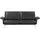 Nils Olsen Sofa Leder 3-Sitzer Schwarz