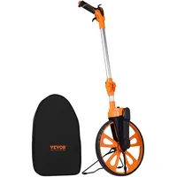 Vevor Messrad 0-9999,9m Präzisions Messrad ±0,5% Messroller Rolltacho mit