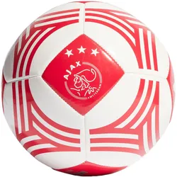 Ajax Home Club Ball WEISS|hellrot 5