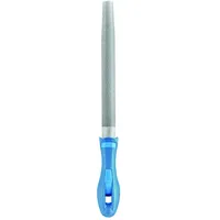 Pferd 11235258 Werkstattfeile Halbrund-spitz Hieb 3 inkl. Ergonomie-Feilenheft, Länge
